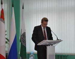 Глава Грязовецкого муниципального района выступил с отчетом «Об итогах деятельности за 2014 год»