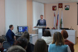 27 апреля в зале Управления образования прошла профориентационная встреча представителей ВУЗов Вологодской области с обучающимися 10-11 классов образовательных учреждений района