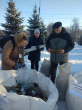 Грязовчане приняли участие в районной акции "Вместо свалки на переработку", организованной экологическим движением " Перспектива"