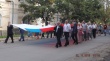 22 августа в полдень на городской площади состоялась акция-шествие "Под флагом России"