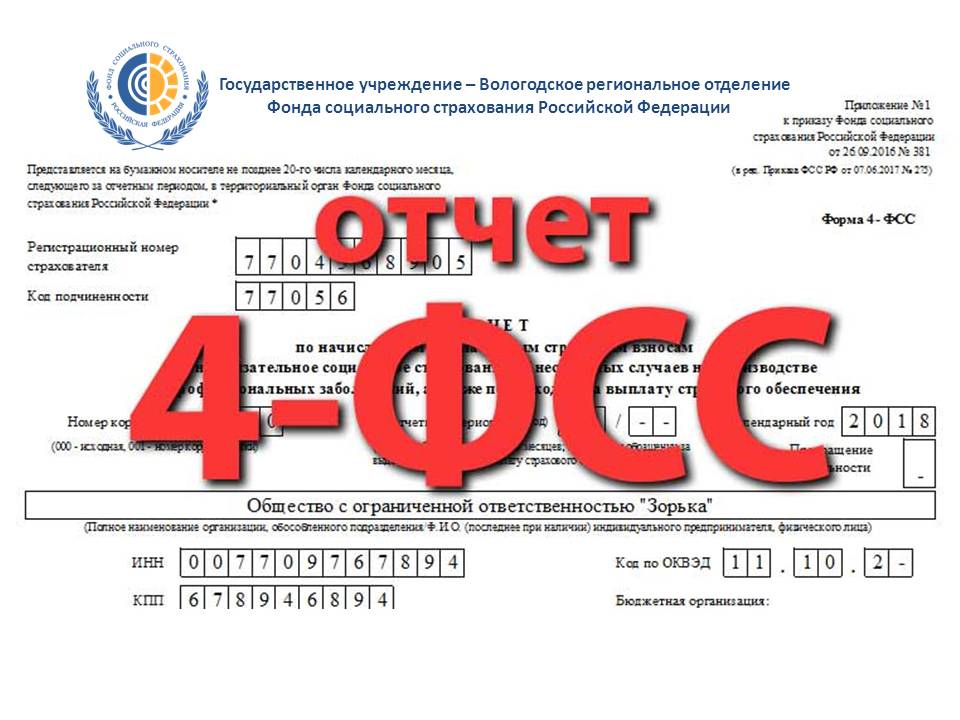 4 фсс образец